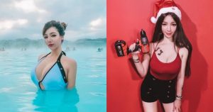 連泡在冰島火山泥裡都美的女人！「dora」爆乳遊歐洲，火辣曲線一點都不冷！【EV棋牌】-EV棋牌