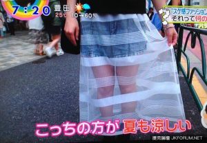 《性感透視裙裝》成為日本女孩新流行？流行透明不是更好…【EV棋牌】-EV棋牌