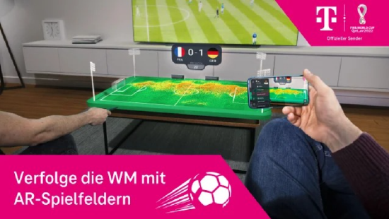 MagentaTV 推出世界杯 AR 观赛功能