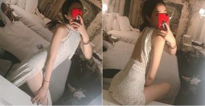 捕獲天菜！戀愛系正妹「鏤空睡衣」大露春光…逆天長腿若隱若現太銷魂！【EV棋牌】-EV棋牌