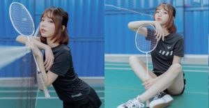 甜美正妹羽球手「啾啾」能純能慾 偷偷使壞露性感微笑線【EV棋牌】-EV棋牌