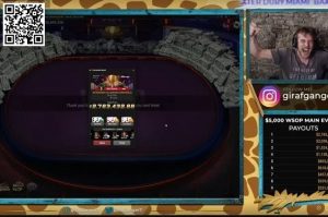 【EV扑克】简讯 | 中国选手Li Yagen在史上最大WSOP线上主赛获得亚军,奖金近1500万【EV棋牌】-EV棋牌