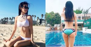 甜美酒窩妹裸身遊泳!轉過身來正面「可愛美乳」、背面「渾圓翹臀」!【EV棋牌】-EV棋牌