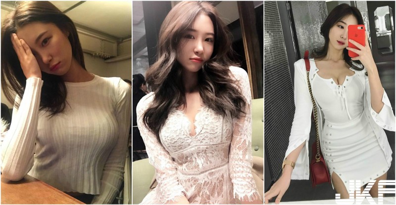 春暖花開「奶炸開」!女友系清純妹胸前「兩團滿開」大曬美嫩乳球耍性感…