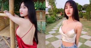 就愛通風的感覺!長髮正妹fern「袒胸露背」追求清涼感,超猛穿搭日常破萬讚!【EV棋牌】-EV棋牌