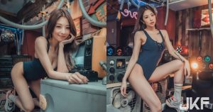 太正點!播音室裡的超火辣正妹DJ ,比基尼連身裝「釋放超深誘惑」!【EV棋牌】-EV棋牌