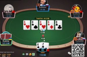 【EV扑克】牌局分析：8.88倍超池bluff【EV棋牌】-EV棋牌