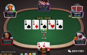 【EV扑克】牌局分析：河牌allin or check？【EV棋牌】-EV棋牌