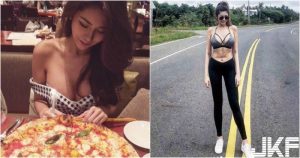 吃披薩加雙倍奶？178cm長腿女神「Jessie」真的好犯規，逆天好身材誰受得了～【EV棋牌】-EV棋牌