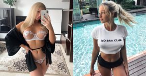 俄羅斯妹加入「No Bra Club」　衣服底下什麼都沒穿…大方激凸自拍任人看【EV棋牌】-EV棋牌