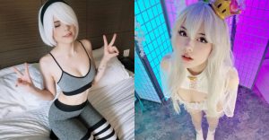 正妹Coser萌甜依舊卻意圖使人邪惡　「阿嘿顏x上身失蹤」色氣充滿！【EV棋牌】-EV棋牌