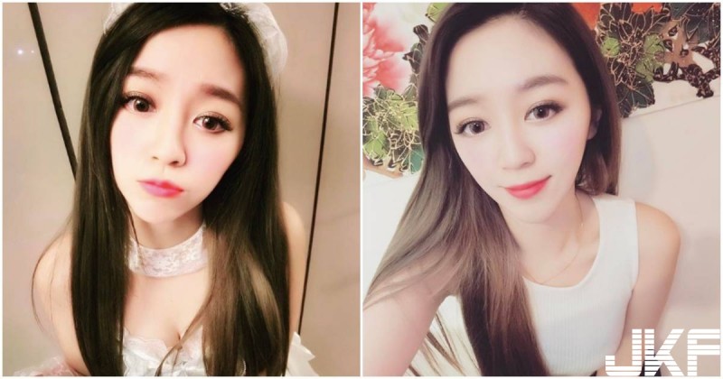 超甜美無辜系正妹！嘟嘴「小露酥胸」就要把粉絲電暈了！【EV棋牌】-EV棋牌