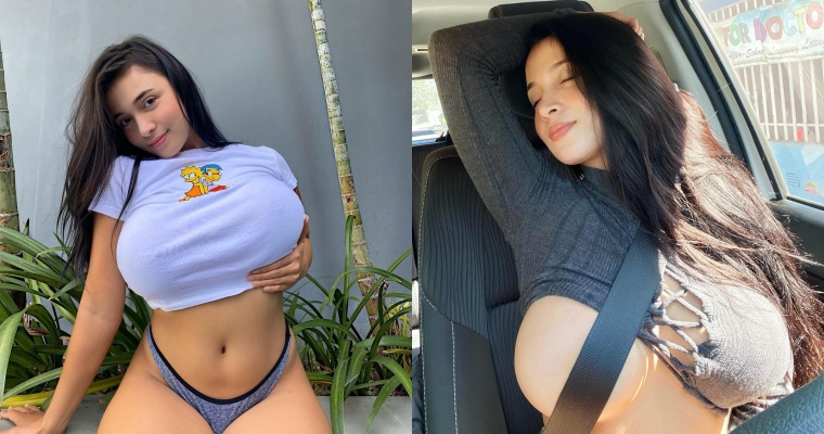 專拍犯規照！混血網紅 Pandora Kaaki 巨乳霸屏 張張充滿「窒」命誘惑【EV棋牌】-EV棋牌