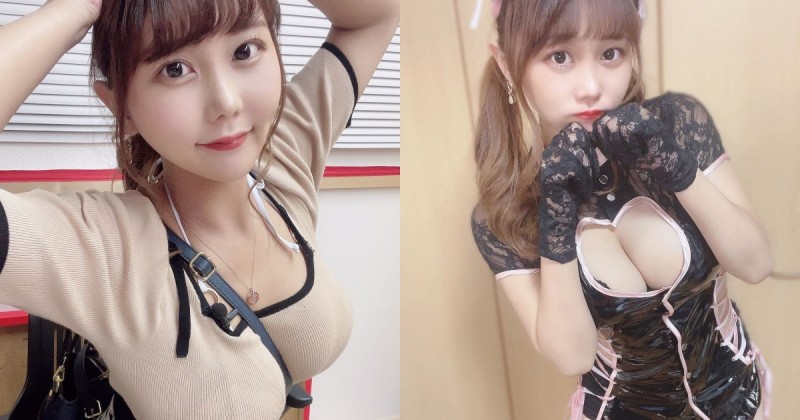 「巨乳女大生」斜背包壓中線挺雄偉雙峰！「G罩杯」登雜誌封面太搶眼！【EV棋牌】-EV棋牌
