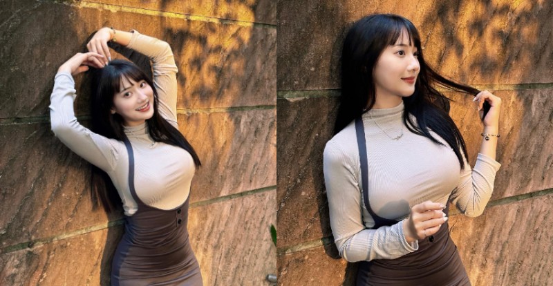 科技業正妹身材傲人　胸前撐出性感「巨乳山脈」引發網友暴動【EV棋牌】-EV棋牌