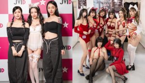 JVID代言人啾啾、飄飄、辰辰領軍嗨爆現場!「JVID粉絲感謝祭」人氣Model大盤點【EV棋牌】-EV棋牌