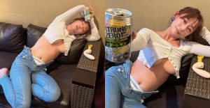 一張照片細節滿滿！無罩女王《まっかmacca》無防備醉倒引起熱議【EV棋牌】-EV棋牌