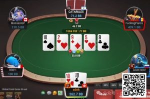 【EV扑克】牌局分析:少输当赢【EV棋牌】-EV棋牌