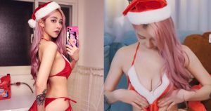 聖誕福利！「美麗妄娜」示範讓男人心動的 7 種套裝！「誠意一擠」炸深溝【EV棋牌】-EV棋牌