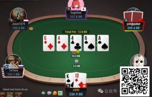 【EV扑克】牌局分析:演技出众【EV棋牌】-EV棋牌