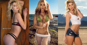 拉斯維加斯「性感小野馬」娃娃臉魔鬼身材不科學　猛爆型乳量讓人讚嘆【EV棋牌】-EV棋牌