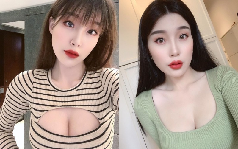 博士正妹「MayMay 」不只有高學歷身材更是超火爆 深邃「Y字奶溝」讓人看了小鹿亂撞