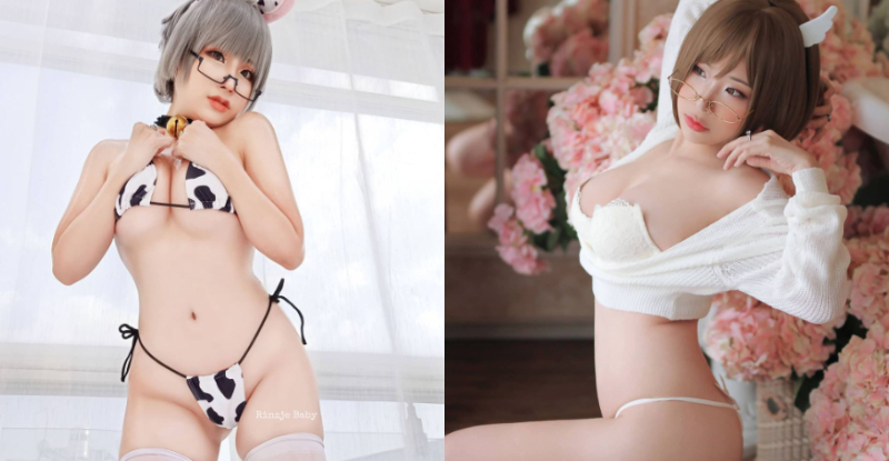 正妹Coser「迷你馬身材」營養全集中 美乳翹臀「飽滿豐潤」份量很可以
