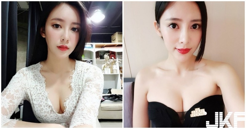 甜美正妹「爆乳畫面」好犯規！「白嫩酥胸」臉蛋也超讚的！【EV棋牌】-EV棋牌