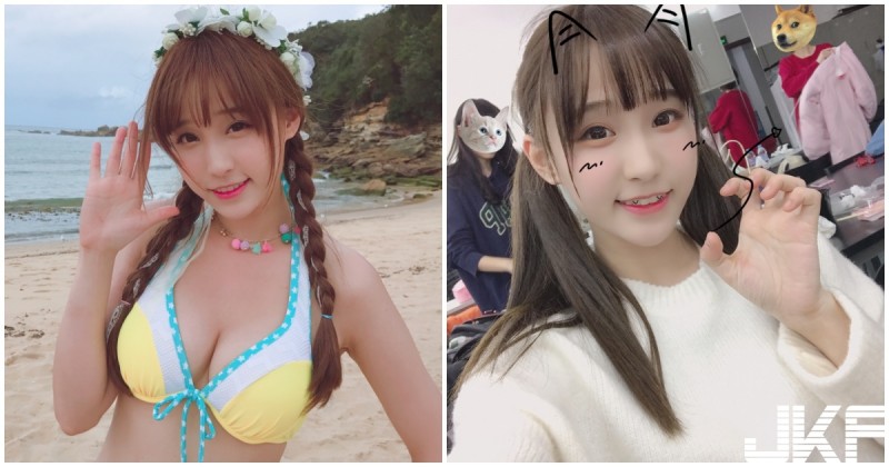 超卡娃依「萌萌小蘿莉」！可愛外表下「身材超兇」，隱乳系太令人融化！【EV棋牌】-EV棋牌