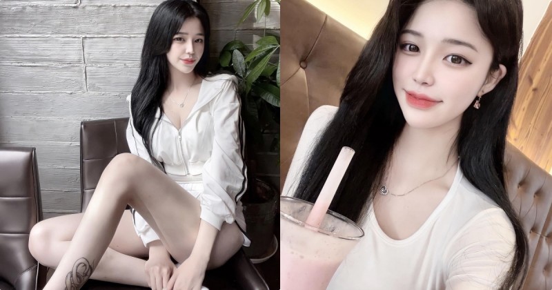 充滿純淨感的「IG黑長髮女神」，「白皙美肌＋長腿」直接100分！【EV棋牌】-EV棋牌
