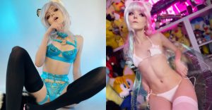 正妹Coser白皙骨感體意外很對味 小蠻腰x鉛筆腿賞心悅目後勁強!【EV棋牌】-EV棋牌