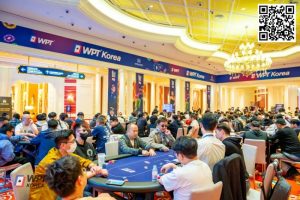 【EV扑克】WPT济州岛站｜主赛首战开启！A组吸引319人次参赛余84人晋级！国人选手林岩豪揽83.6万记分笑傲全场！【EV棋牌】-EV棋牌