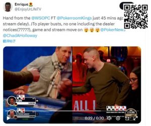 【EV扑克】发牌员出错导致选手提前出局,WSOP表示这锅他们不背【EV棋牌】-EV棋牌