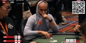 【EV扑克】话题 | 深入职业玩家的内心,Joao Vieira试图诈唬Viktor Blom的”思维过程”。【EV棋牌】-EV棋牌