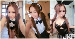 超可愛「火辣兔女郎」白皙美乳好誘惑!滿滿的「養眼福利」讓人受不了…【EV棋牌】-EV棋牌