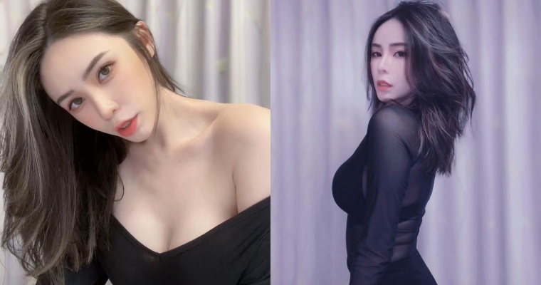 白皙正妹「Nicole」辣曬 D 級曲線！穿上「黑色透視裝」引網友狂讚【EV棋牌】-EV棋牌