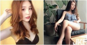 大馬火辣美腿正妹！性感坐姿超誘惑，蜜大腿讓旁邊客人狂偷瞄！【EV棋牌】-EV棋牌