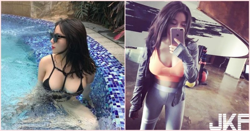 乳量逼人!正妹Sophie美乳太迷人… 滿滿的份量真的好飽滿