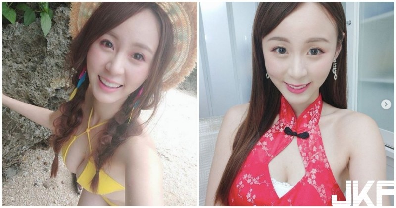 爆乳啦啦隊員「海邊性感解放」!養眼比基尼「白嫩美乳」超吸睛!