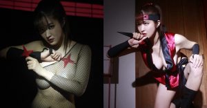 真．超星拳婦！熟女姐姐化身「性感忍者」　衣不蔽體渾圓美乳差點掉出！【EV棋牌】-EV棋牌