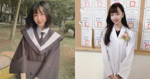 最美畢業生!醫護專科正妹「鹿媗」學士照好甜美,穿上白袍氣質滿分!【EV棋牌】-EV棋牌