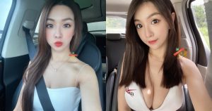 高挑正妹「小芯」展現超兇事業線，兇猛乳量好震撼呀！【EV棋牌】-EV棋牌