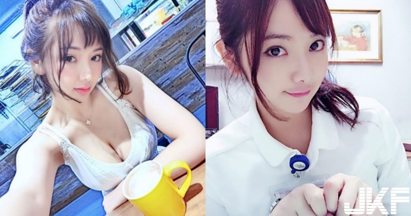 台北最辣護理師!「水滴圓乳」+「萌萌大眼」沒生病也會直接被電暈呀!