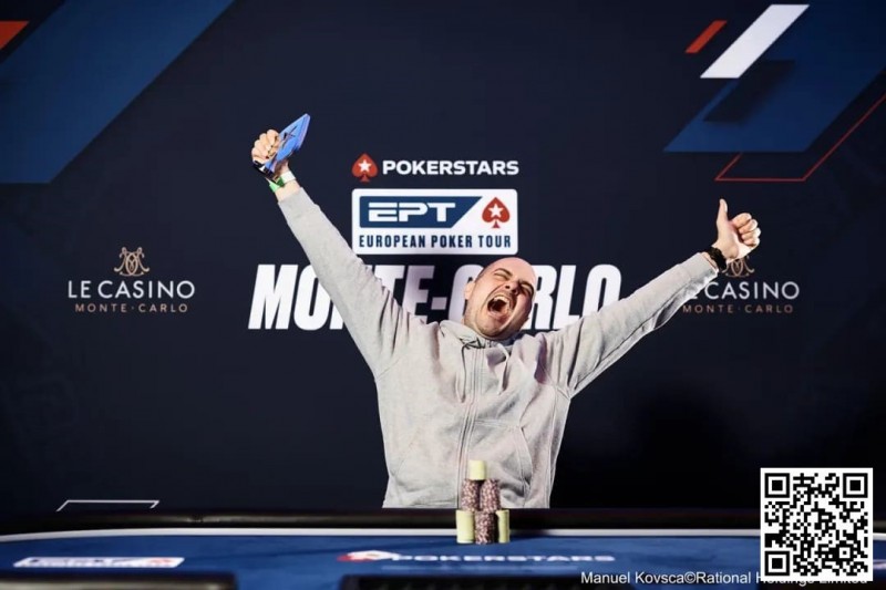 【EV扑克】2024 EPT蒙特卡洛：法国选手Antoine Labat斩获生涯首座EPT奖杯【EV棋牌】-EV棋牌