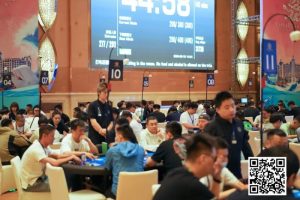 【EV扑克】CPG珠海 | 正式开赛!主赛第一轮A组407人参赛121人晋级,林文程30.7万记分牌登顶CL【EV棋牌】-EV棋牌