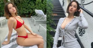 奶香好濃！精緻美顏配上殘暴身材　妹子「誘人胴體」被比基尼出賣啦【EV棋牌】-EV棋牌