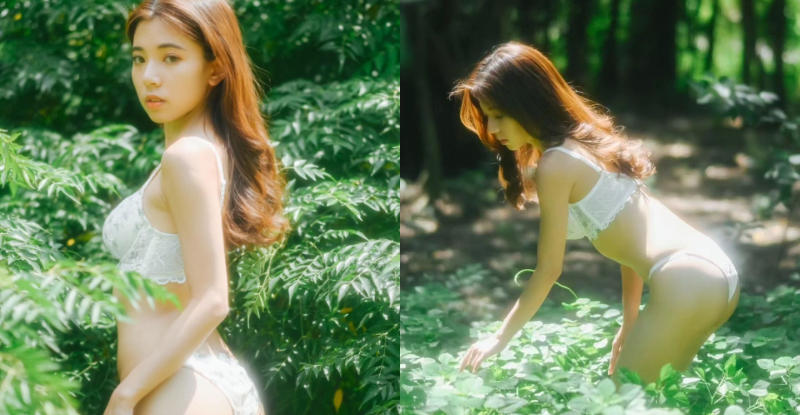 森精靈「瑀彤Shirley」朦朧現美，「夢幻曲線」網讚：比登革熱毒！【EV棋牌】-EV棋牌