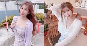 室內設計師「甜美顏值」讓人心動，穿粉嫩洋裝「畫面甜蜜蜜」！【EV棋牌】-EV棋牌