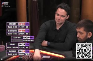 【EV扑克】话题 | Keating加入百万美元游戏并迅速统治了比赛,拿下240万彩池【EV棋牌】-EV棋牌