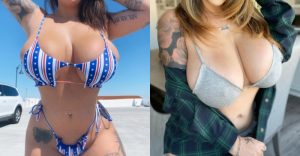 本斥但大！美國百萬網紅超兇　「窒息式乳量」讓人一看就飽到天靈蓋【EV棋牌】-EV棋牌